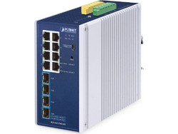Planet IGS-4215-8T4X Managed L2 Switch με 8 Θύρες Ethernet 1000Mbps και 4 SFP θύρες