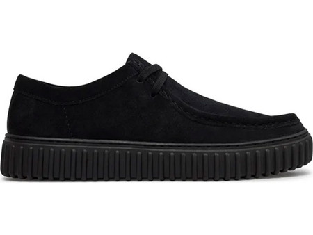 Clarks Torhill Lo Ανδρικά Μοκασίνια Boat Shoes Καστόρινα Μαύρα 26172019