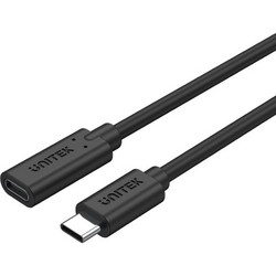 Unitek C14086BK USB-C Female to USB-C 0.5m Black