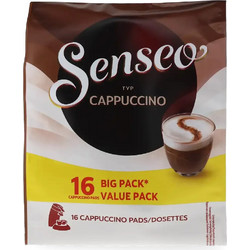 Senseo Κάψουλες Cappuccino Συμβατές με Μηχανή Senseo 16τμχ