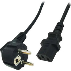 IEC-C13 Καλώδιο Τροφοδοσίας Schuko to IEC C13 1.2m 5903396087752