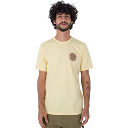 Hurley Ανδρικό Αθλητικό T-Shirt Μπεζ MTS0035640-H713