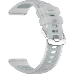 Techsuit W084 Λουράκι Σιλικόνης White (Universal 20mm)