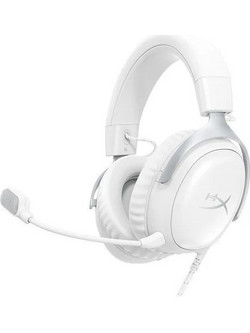 HyperX Cloud III Gaming Headset Over Ear White