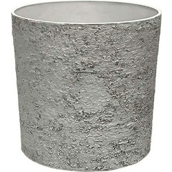 MarHome Κασπώ Δαπέδου Polyresin Γκρι 43x43cm 06-10004-L