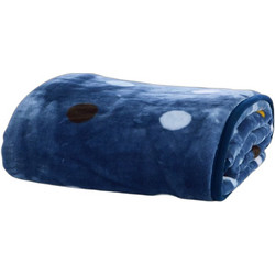 Nef-Nef Dots Παιδική Κουβέρτα Fleece 160x220 Μπλε