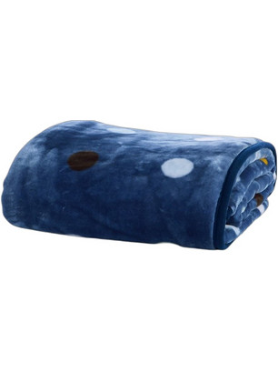 Nef-Nef Dots Παιδική Κουβέρτα Fleece 160x220 Μπλε