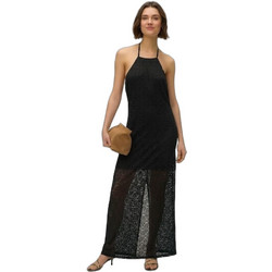 Vero Moda Midi Καλοκαιρινό Καθημερινό Φόρεμα Μαύρο 10341419