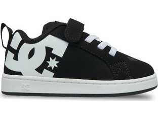 DC Παιδικά Sneakers Μαύρα Λευκά DC02547-002