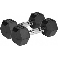 Rebel RBA-2325-08 Εξάγωνοι Αλτήρες Σετ 2x8kg