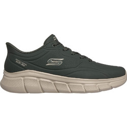 Skechers Slip-ins BOBS Sport B Flex Smooth Edge Ανδρικά Sneakers Χακί 118116-OLV