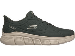 Skechers Slip-ins BOBS Sport B Flex Smooth Edge Ανδρικά Sneakers Χακί 118116-OLV