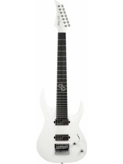 Solar Guitars A1.7 Vinter Ηλεκτρική Κιθάρα ST Style με Μαγνήτες HH & Ταστιέρα Ebony 7 Χορδών Pearl White Matte