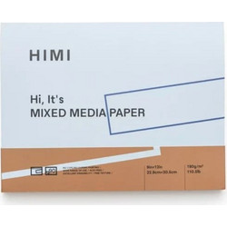 HIMI Μπλοκ Σχεδίου 22.9x30.5cm Mixed Media 180gr/m² 90 Φύλλα