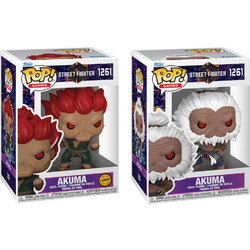 Funko Pop! Games Street Fighter 1261 Akuma & Chase Limited Edition 6τμχ