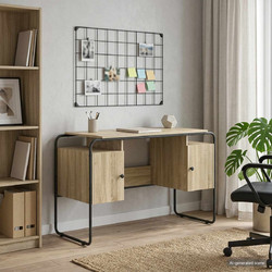 vidaXL Γραφείο Υπολογιστή Ξύλινο 120x50.5x75.5cm 8008039