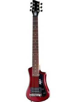 Hofner Shorty Ηλεκτρική Κιθάρα Alternative με Μαγνήτες H & Ταστιέρα Jatoba Red