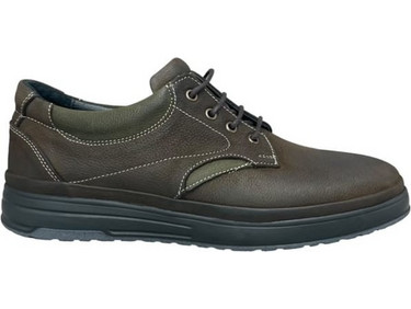 Smart Steps Ανδρικά Σκαρπίνια Derby Δερμάτινα Καφέ 517-99006
