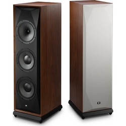 MoFi Electronics SourcePoint V10 Master Edition Ζεύγος Ηχείων Hi-Fi Δαπέδου 200W 3 Δρόμων Walnut