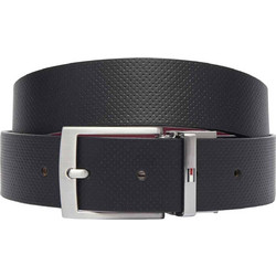Tommy Hilfiger Ανδρική Ζώνη Δερμάτινη Μαύρη AM0AM14566-BDS