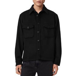 AllSaints ALL SAINTS PALERMO LS Ανδρικό Πουκάμισο Βαμβακερό Μακρυμάνικο Μαύρο M021SF-ORCA