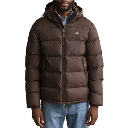 Gant Ανδρικό Μπουφάν Χειμωνιάτικο Puffer Καφέ 3G7006661-217