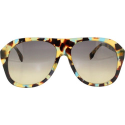 Fendi FE40223I 56B Γυναικεία Γυαλιά Ηλίου Μάσκα Κοκάλινα Ταρταρούγα με Καφέ Φακό