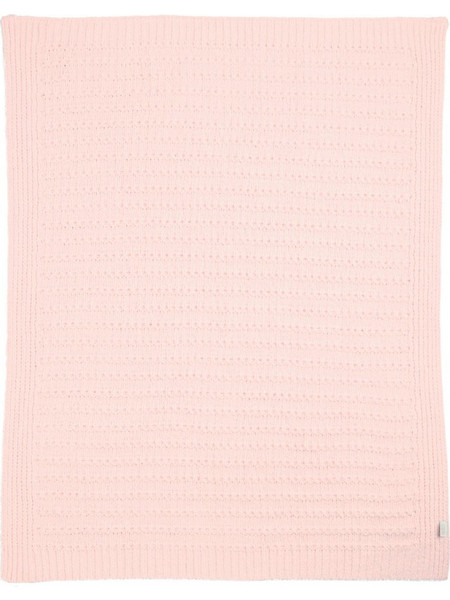 Mamas & Papas Stripe Κουβέρτα Αγκαλιάς Πλεκτή 70x90 Ροζ
