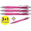 Schneider Slider Rave Power Pink Σετ Στυλό Διαρκείας 4τμχ 194132554