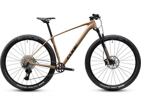Cube Reaction C:62 One 2027 Mountain Bike 29" Carbon με 12 Ταχύτητες και Δισκόφρενα Καφέ Μαύρο
