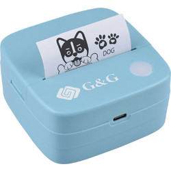 G&G GA-SD001 Θερμικός Εκτυπωτής Ετικετών Φορητός Μονόχρωμος 203dpi Bluetooth / USB