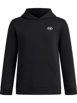 Under Armour Παιδικό Φούτερ με Κουκούλα Μαύρο 6013382-008