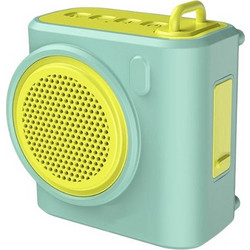 Kimiso KMS-312 Ηχείο Bluetooth 5W Τιρκουάζ Κίτρινο