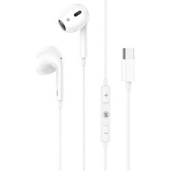 Lamtech 30692706 Handsfree In-Ear Type-C White
