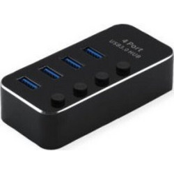 Roline 14.02.5056 USB Hub 3.0 USB-A με 4 Θύρες USB-A