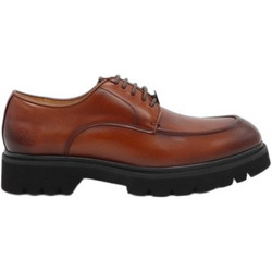 Versace 19V69 Ανδρικά Μοκασίνια Boat Shoes Δερμάτινα Καφέ YO-2138-X8]