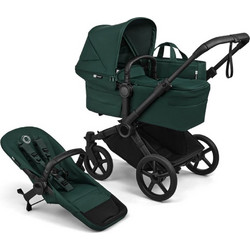 Bugaboo Donkey 6 Complete Καρότσι Μωρού 2 σε 1 Black/Fern Green