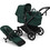 Bugaboo Donkey 6 Complete Καρότσι Μωρού 2 σε 1 Black/Fern Green