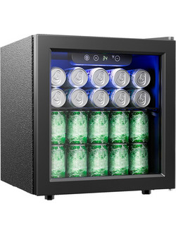 Euhomy BR009-55 Ψυγείο Mini Bar 37lt Υ47xΠ43xΒ41cm Μαύρο