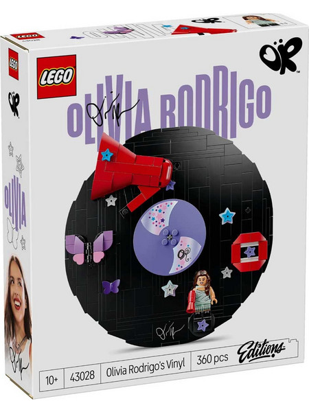 Lego Editions Olivia Rodrigo's Vinyl για 10+ Ετών 43028