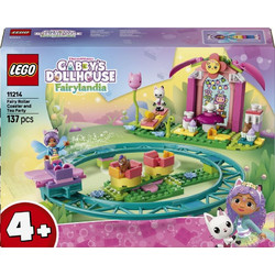 Lego Gabby's Dollhouse Fairy Roller Coaster and Tea Party για 4+ Ετών 11214