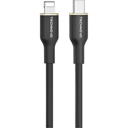 Technovo TN-D053 USB-C to Lightning Cable 30W 1m Black