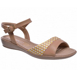 Piccadilly Δερμάτινα Γυναικεία Σανδάλια Ανατομικά Nude 500168