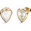 Guess Crystal Love Γυναικεία Σκουλαρίκια Καρφωτά από Ατσάλι UBE06361JWYGT