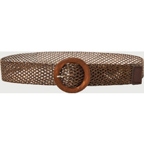Funky Buddha Γυναικεία Ζώνη Υφασμάτινη Καφέ FBL013-163-10