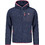 Norway Ανδρική Ζακέτα Fleece με Κουκούλα και Φερμουάρ Navy Μπλε 869509