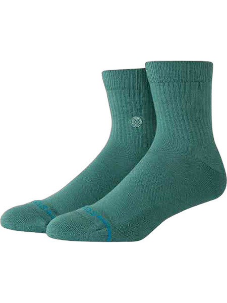 Stance Icon Quartter Ανδρικές Κάλτσες Ψηλές Πετρόλ A356A21IQT-TEA