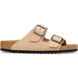 Birkenstock Arizona Δερμάτινα Ανδρικά Σανδάλια Ανατομικά Σομόν 1031627
