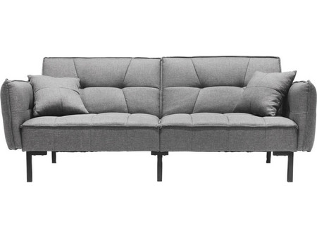 Home Deco Τριθέσιος Καναπές Γκρι 197x90x84cm HD6522