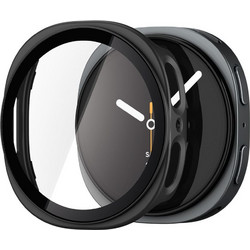 Spigen Thin Fit 360 Πλαστική Θήκη Tempered Glass για Samsung Galaxy Watch 9 / 8 44mm Μαύρη